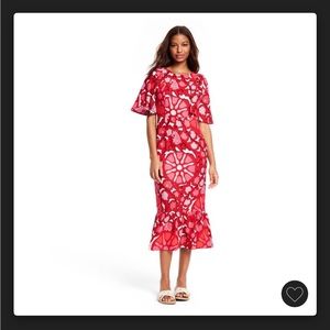 Rhode midi length dress.